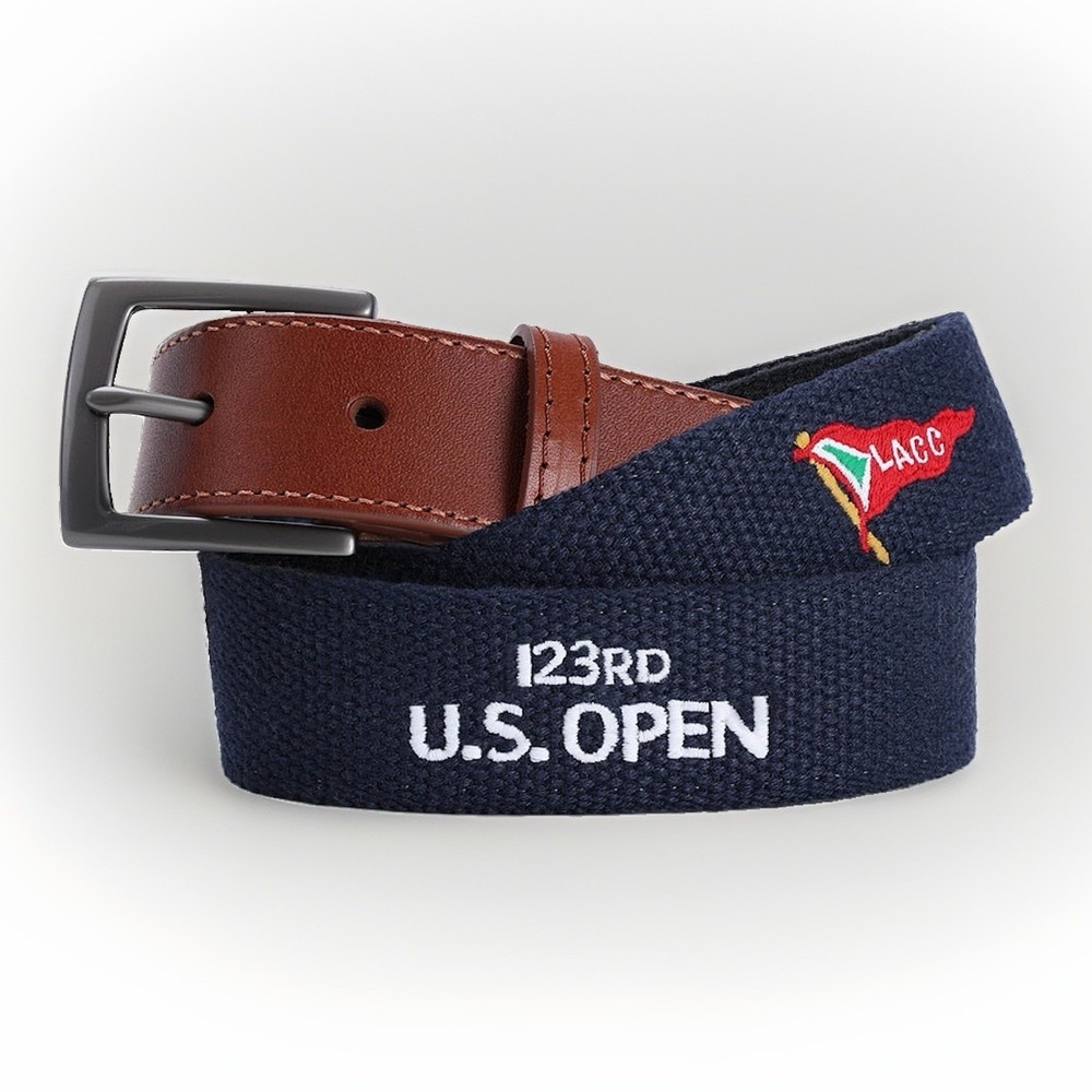 123rd US Open Imperial Golf Belt Size 40 LACC 2023 Rare